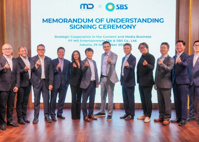 PT MD Entertainment Tbk Jalin MoU SBS Co., Ltd Terkait IP