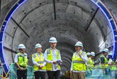 Wapres Cek Tunnel MRT