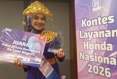 Desy Fitriani Juara 1 Front Line People (Non-Sales) KLHN 2026 Astra Honda Motor